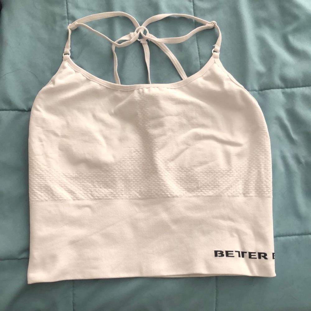 Astoria white seamless bra